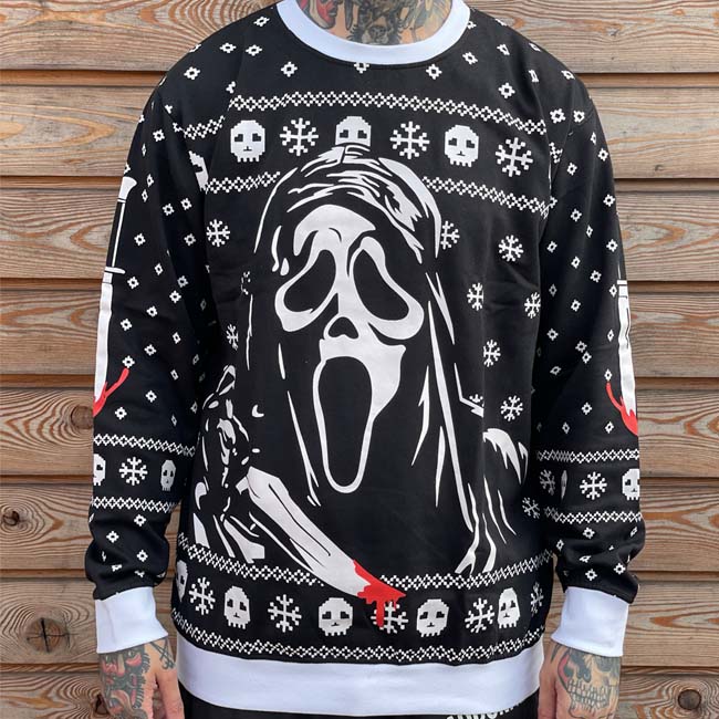 GhostFace Christmas Jumper