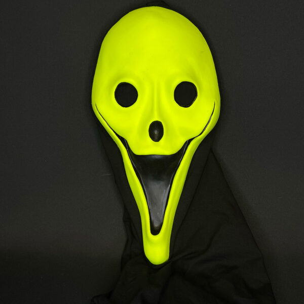 Burkbench Designs yellow Smiler mask