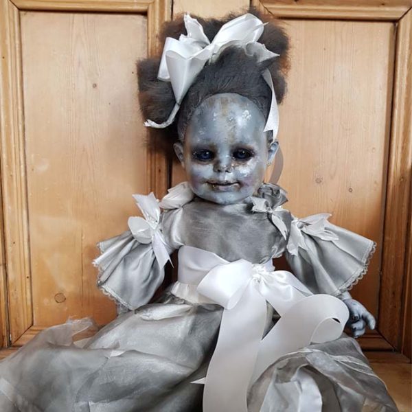 OOAK Gothic Horror Doll - Ghostly Gemma