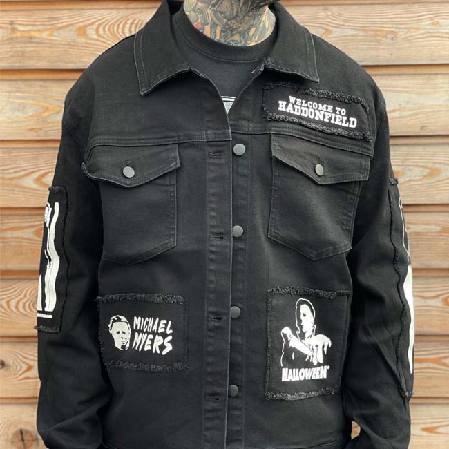 Licensed Halloween Michael Myers Denim Jacket