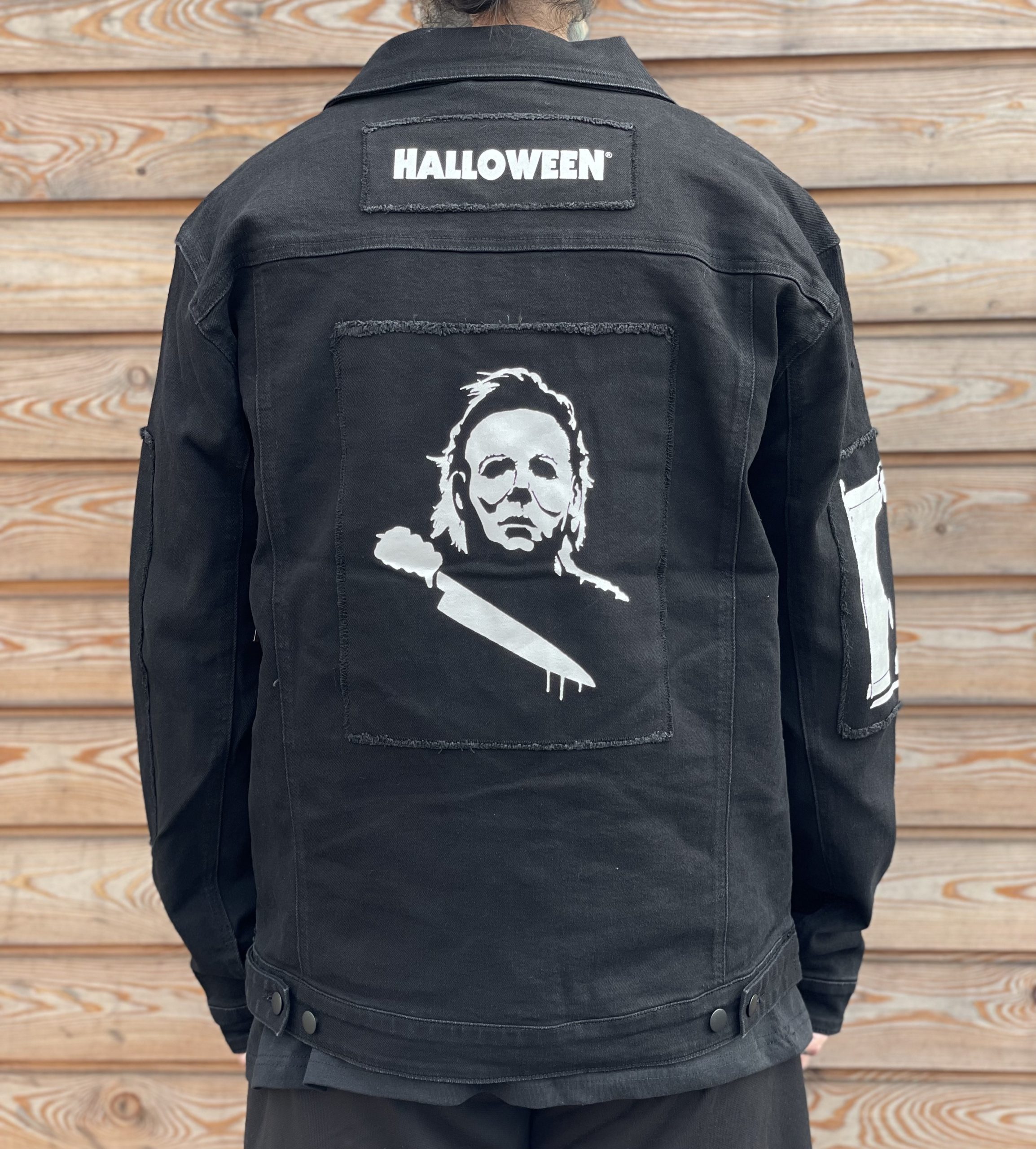 Licensed Halloween Michael Myers Denim Jacket