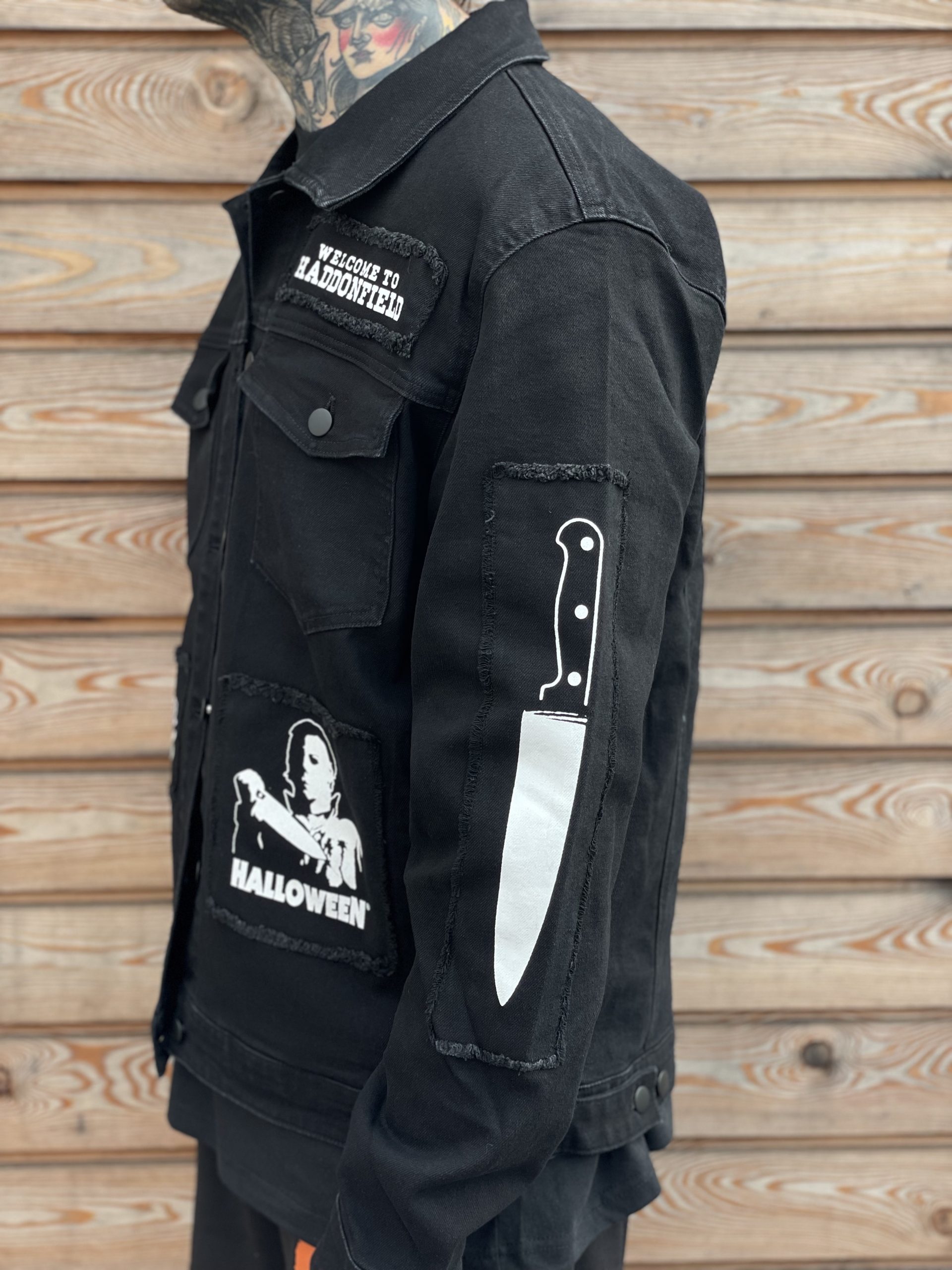 Licensed Halloween Michael Myers Denim Jacket