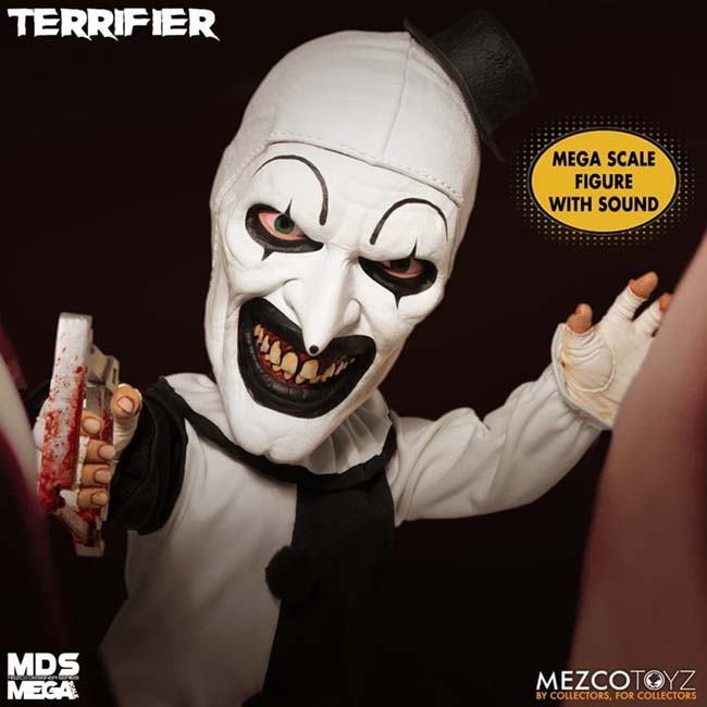 MEZCO MDS Terrifier Mega Scale: Art The Clown With Sound