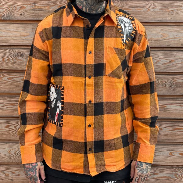 michael myers halloween flannel shirt