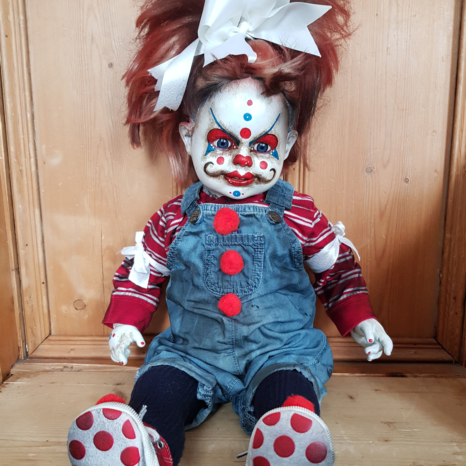 OOAK Gothic Horror Doll - Carrie Clown