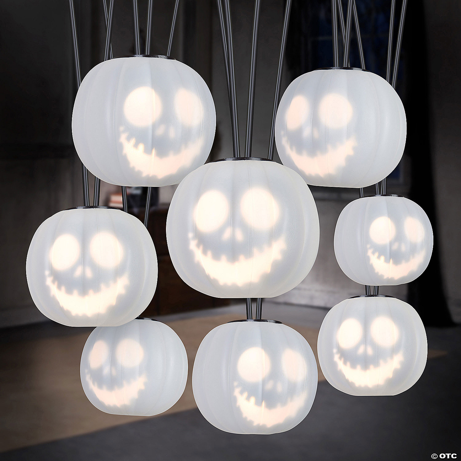 Animated Jack Skellington EmoteGlow String Lights