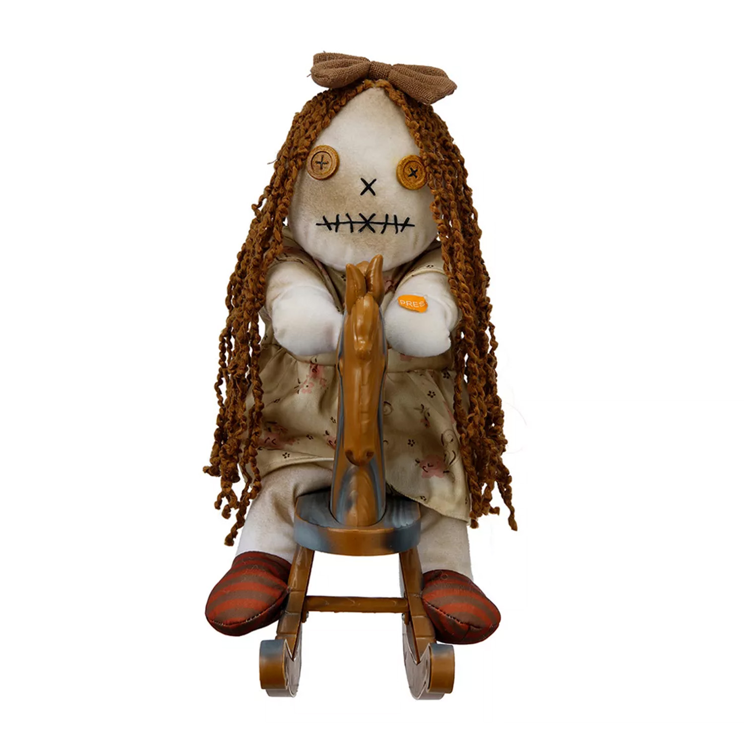 Animated Rag Doll on Rocking Horse Mad About Horror