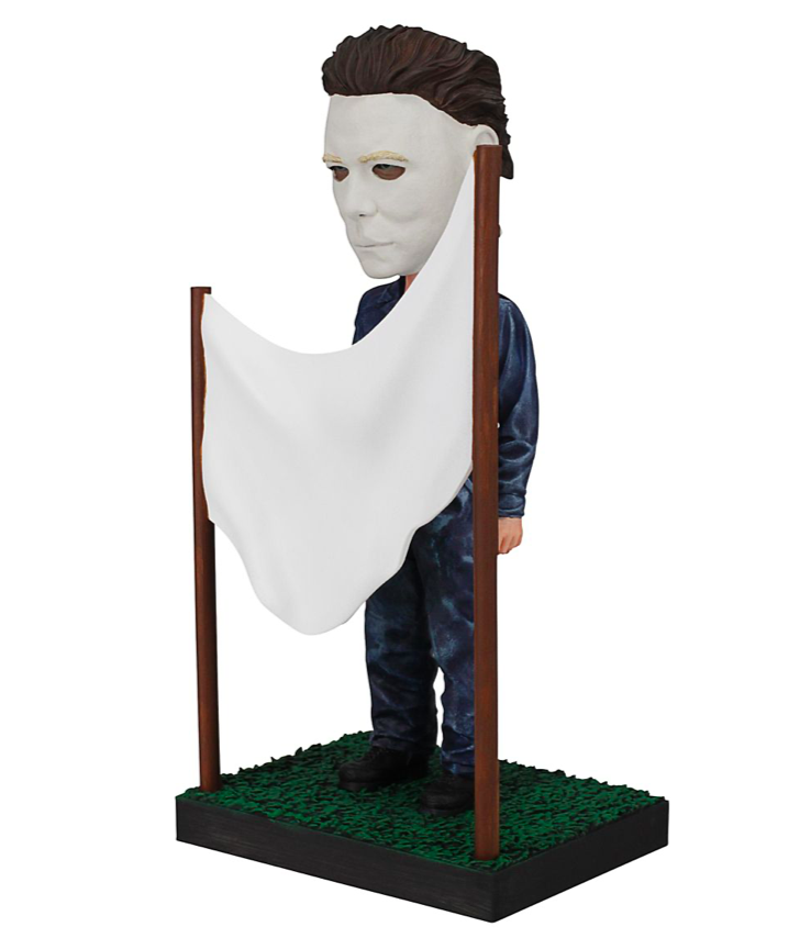 Michael Myers Clothesline Bobblehead Statue (Spirit Halloween Exclusive