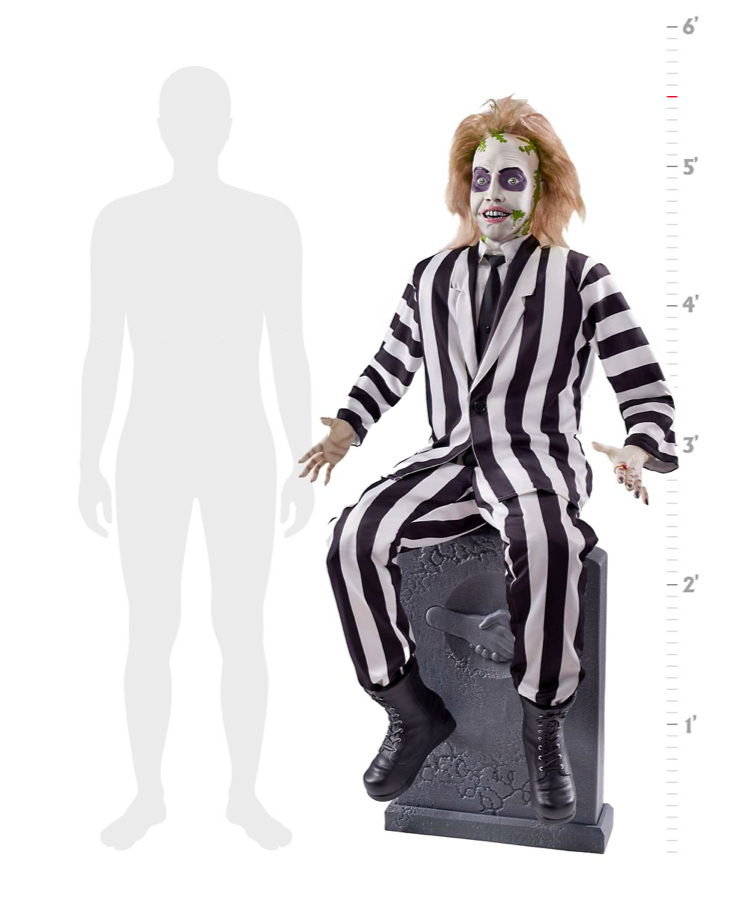 5.8 Ft Beetlejuice Animatronic