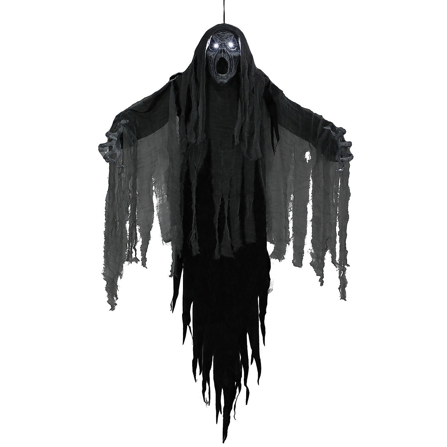 5ft Hanging Howling Ghost Halloween Prop