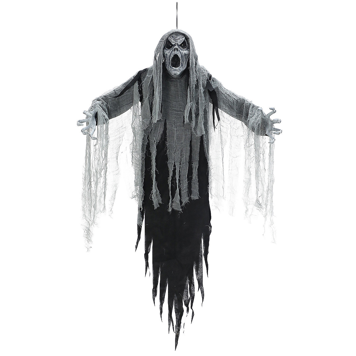 5ft Hanging Howling Ghost Halloween Prop