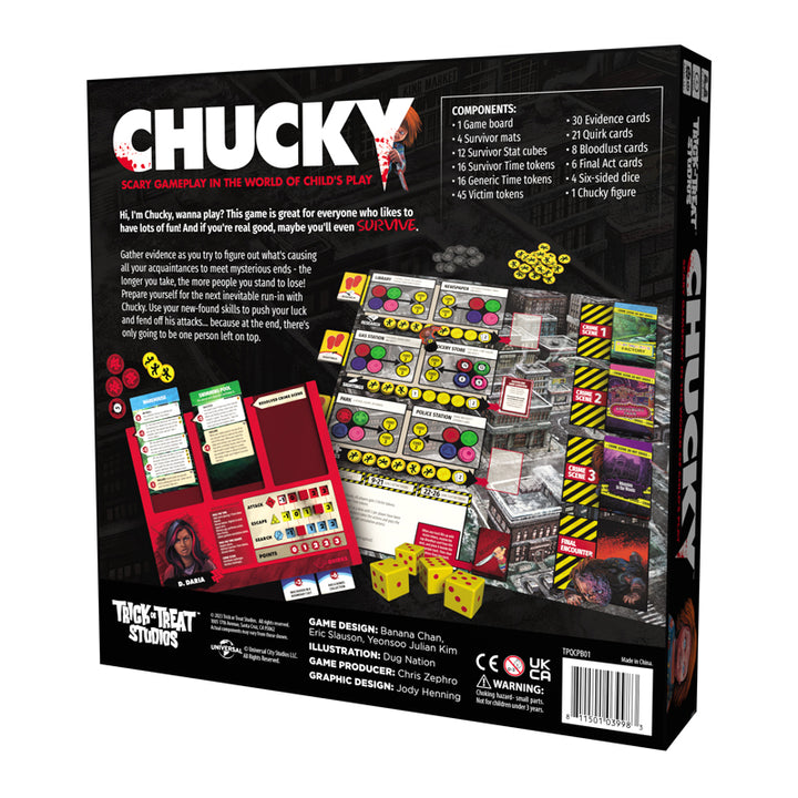 Jeu de société Chucky