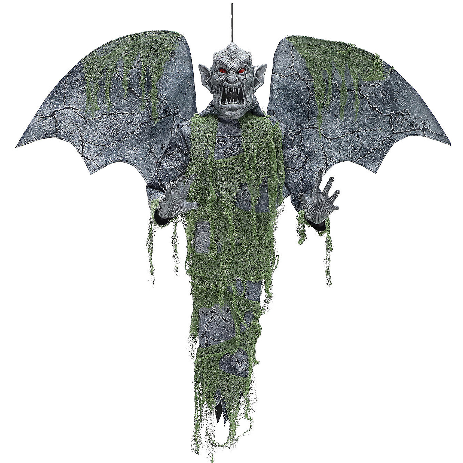 5ft Animated Hanging Gargoyle Halloween Prop