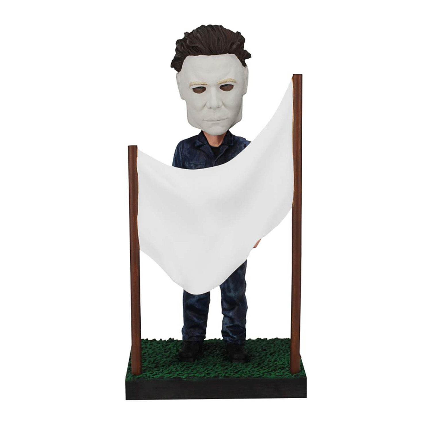 Michael Myers Clothesline Bobblehead Statue (Spirit Halloween Exclusive)