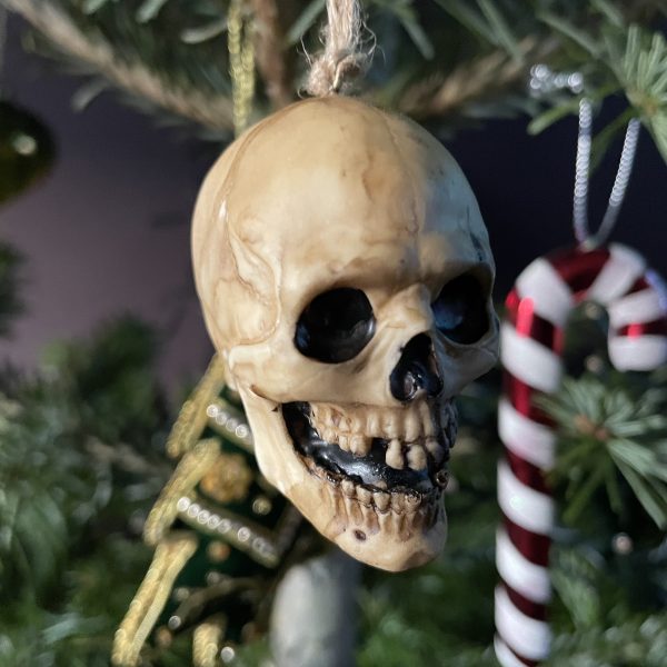 fear street skull tree Christmas ornament