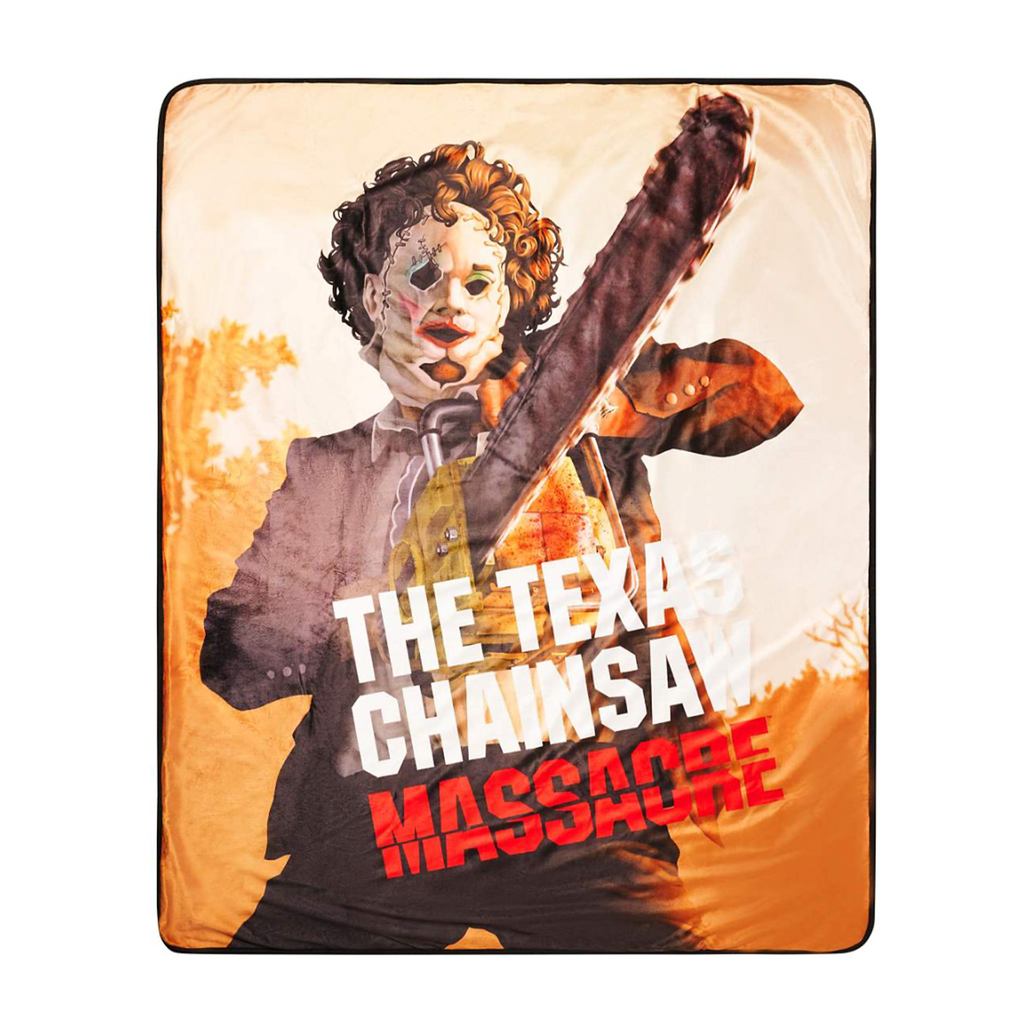 Spirit Halloween - Texas Chainsaw Massacre Leatherface Blanket