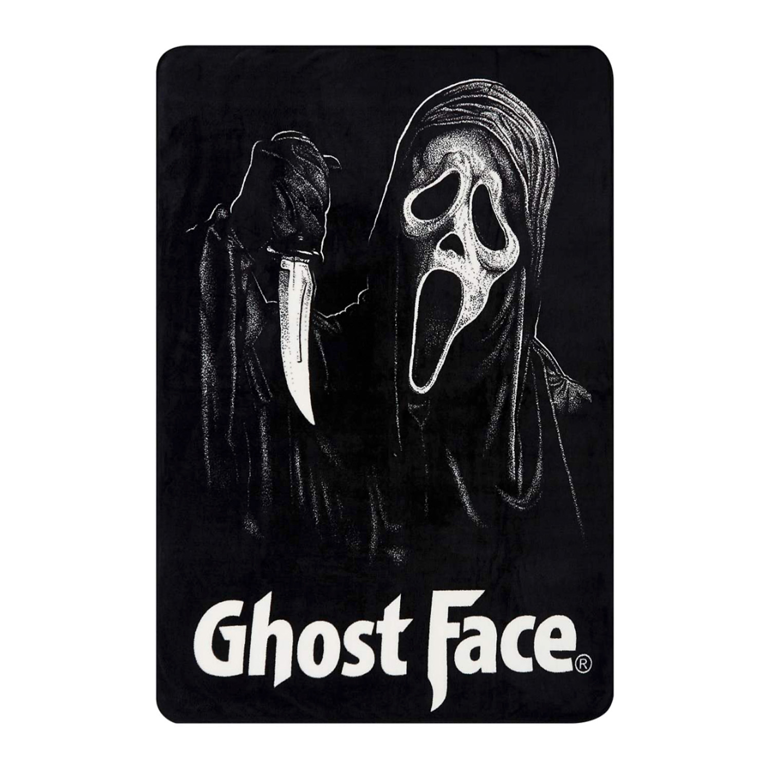 GhostFace Fleece Blanket (Spirit Halloween)