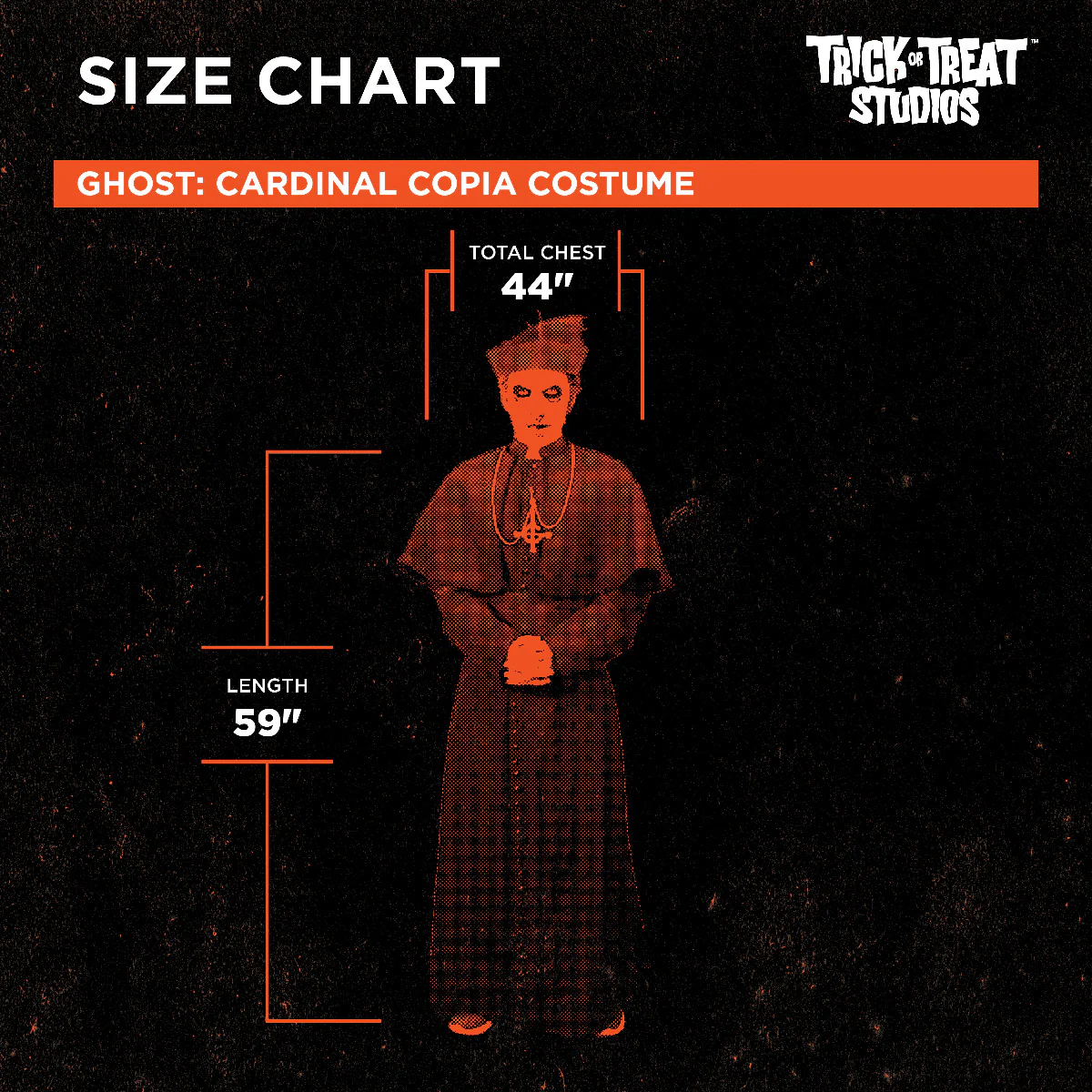 Ghost - Cardinal Copia Costume