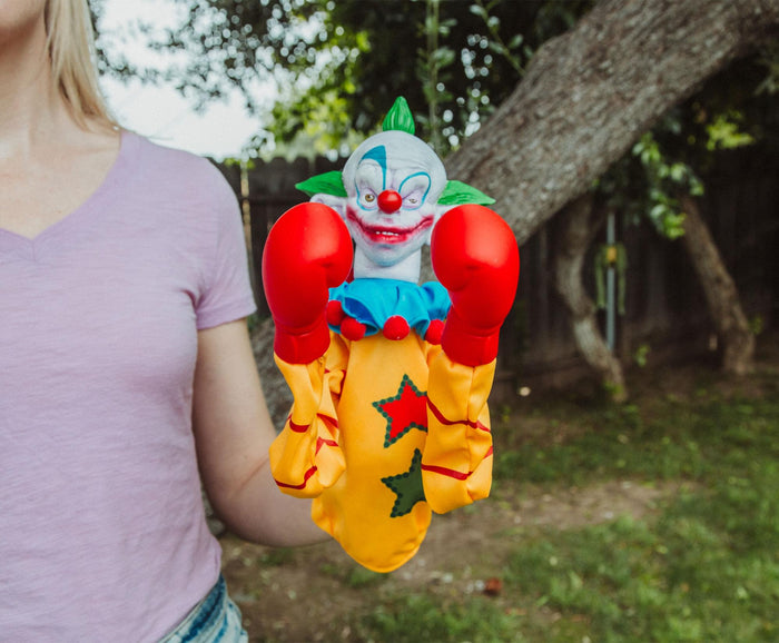 Killer Klowns Shorty | Horror Reachers 13-Inch Boxing Puppet