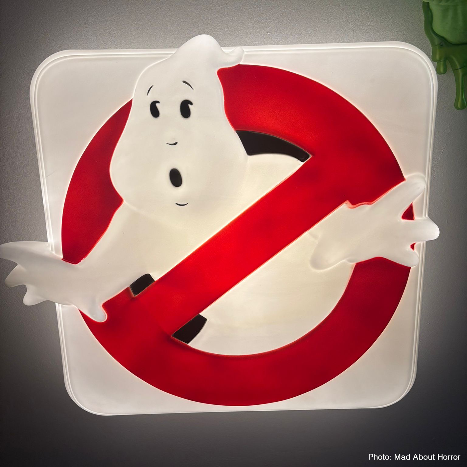 Ghostbusters - Light Up No Ghosts Sign