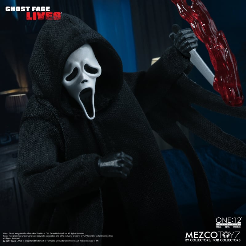 MEZCO One:12 Collective GhostFace Action Figure - PRE ORDER | Mad About ...