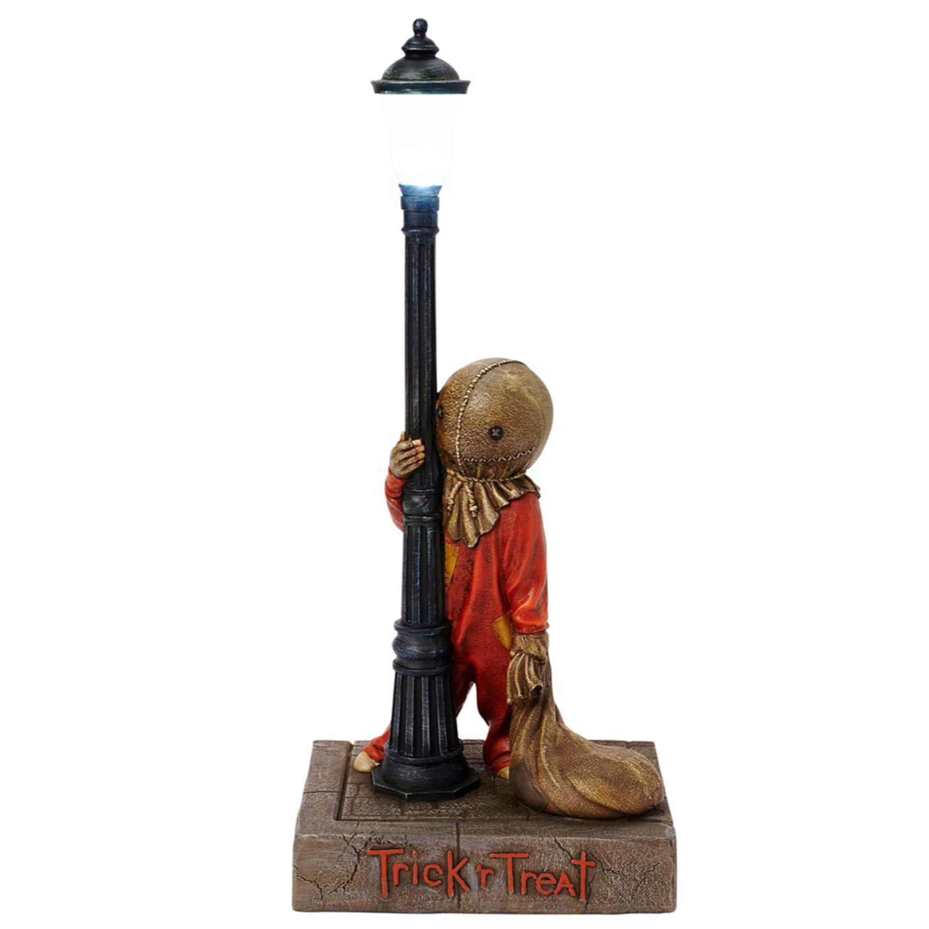 Light-Up Lamp Post Sam Statue - Trick r Treat (Spirit Halloween)