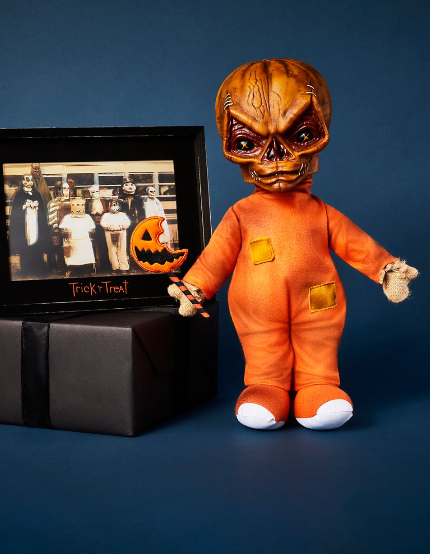 Unmasked Sam Plush - Trick R Treat (Spirit Halloween)