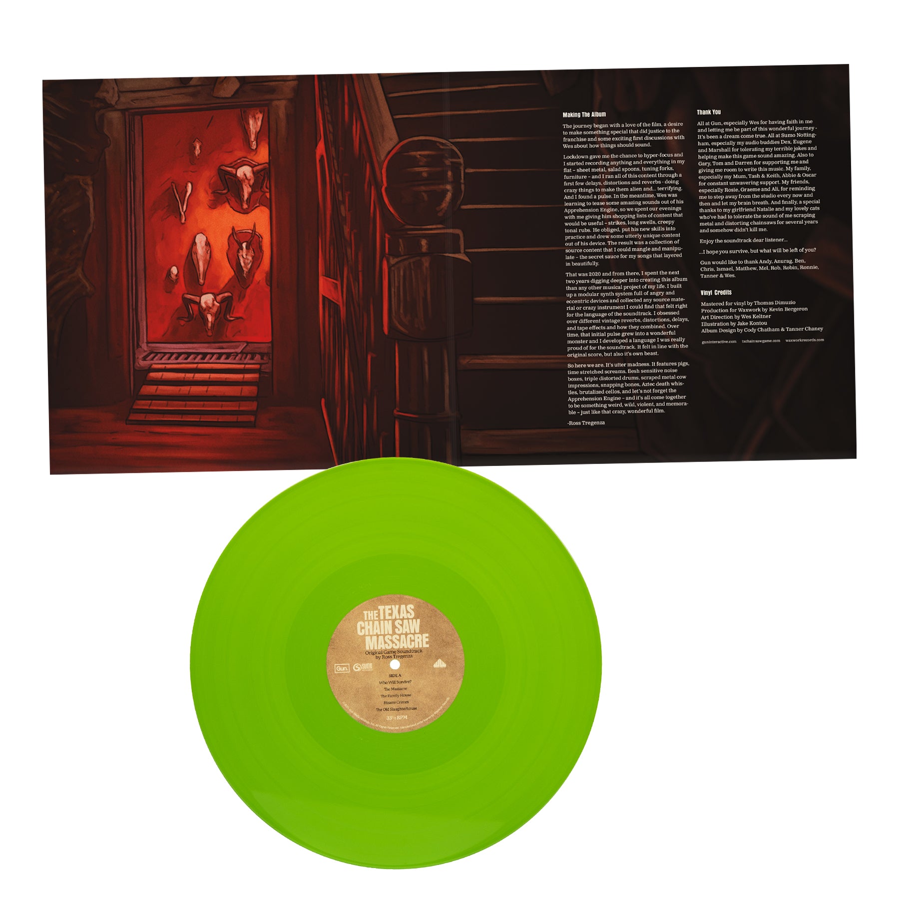 Waxwork Records -Texas Chainsaw Massacre The Game