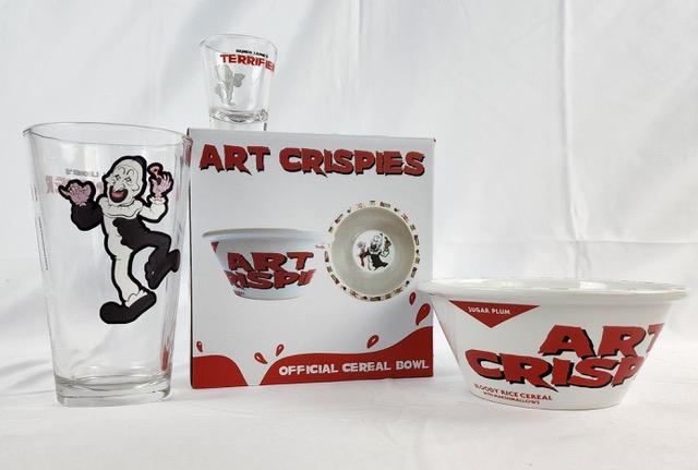 Terrifier 2 Art Crispies Cereal Bowl | Mad About Horror