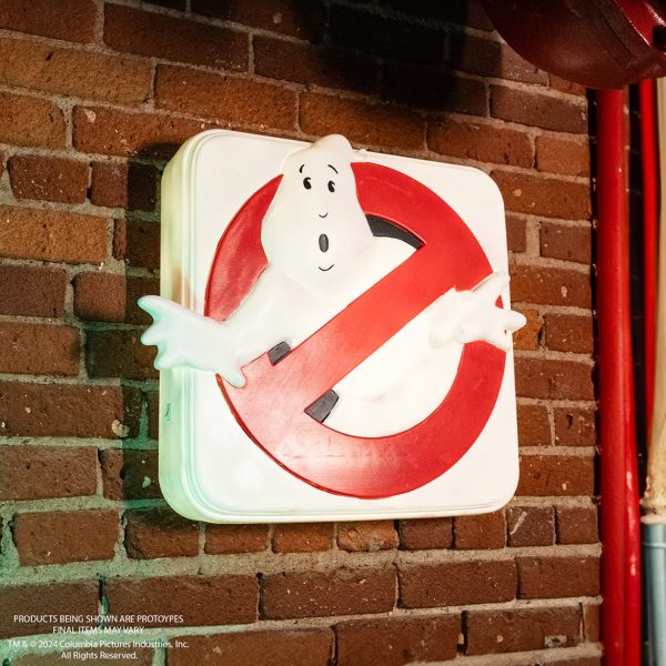 ghostbusters light up no ghost sign