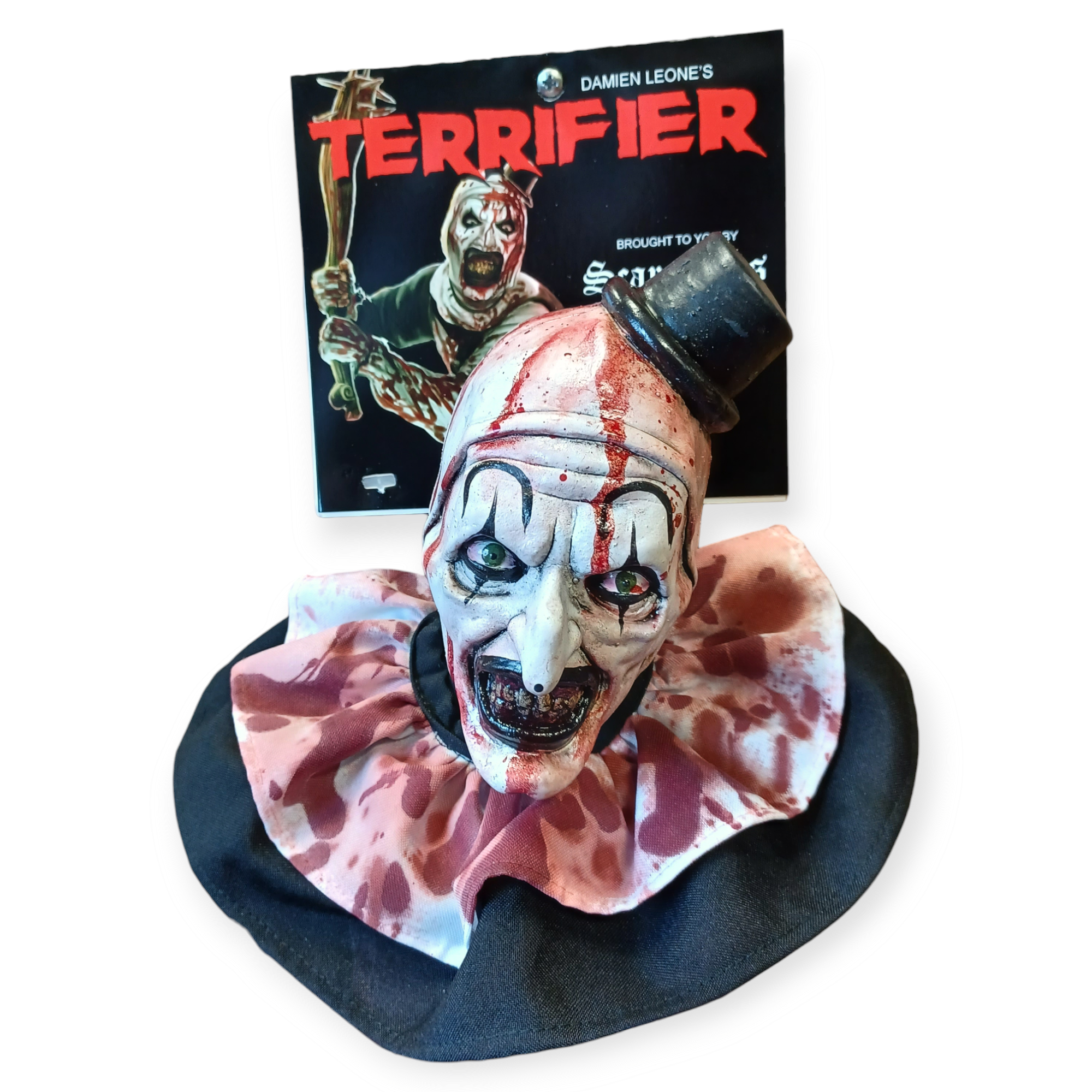 Terrifier - Art the Clown Hanging Head (Large) BLOODY Version