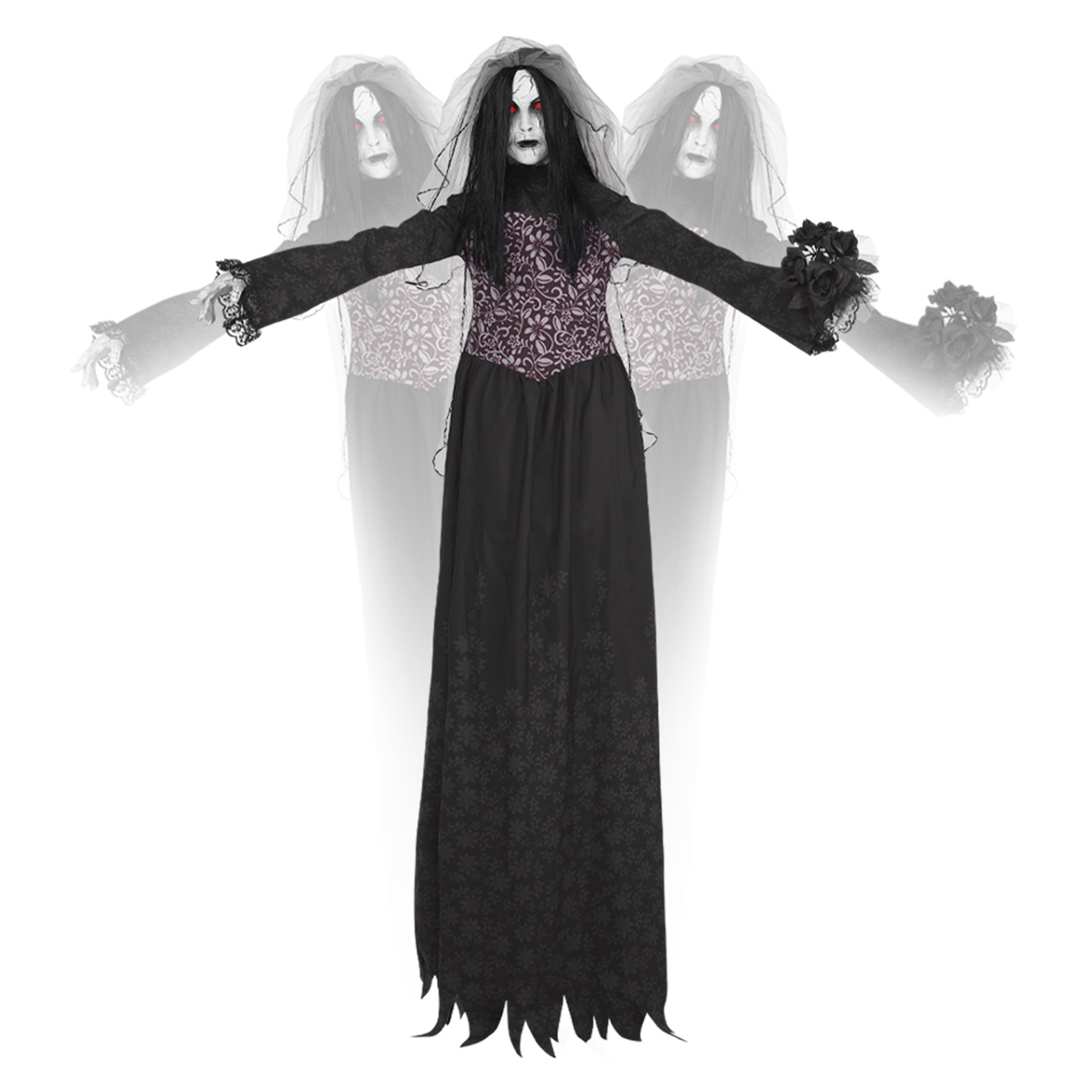 Rising Ghost Bride Animated Prop