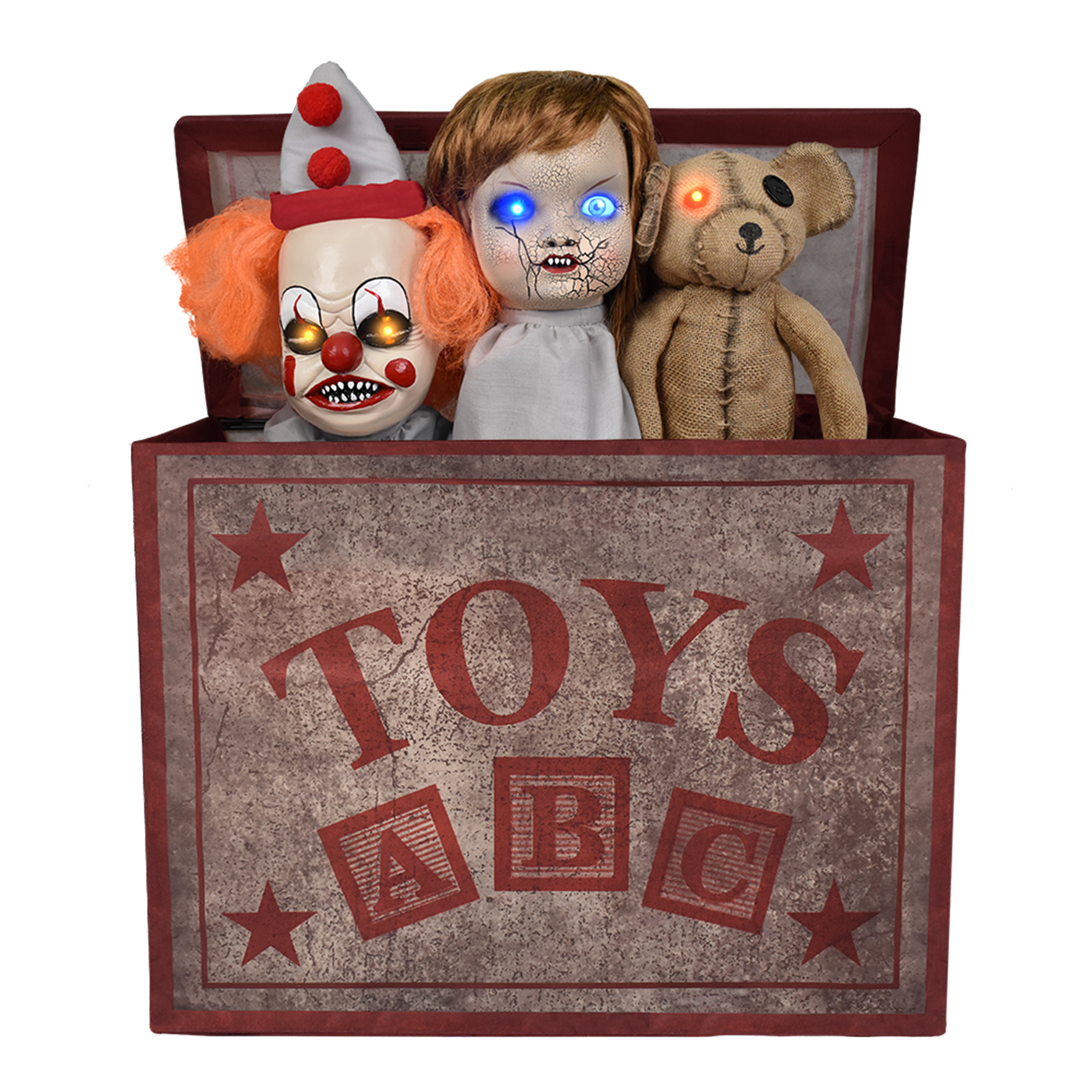 Haunted Toy Box Animated Prop