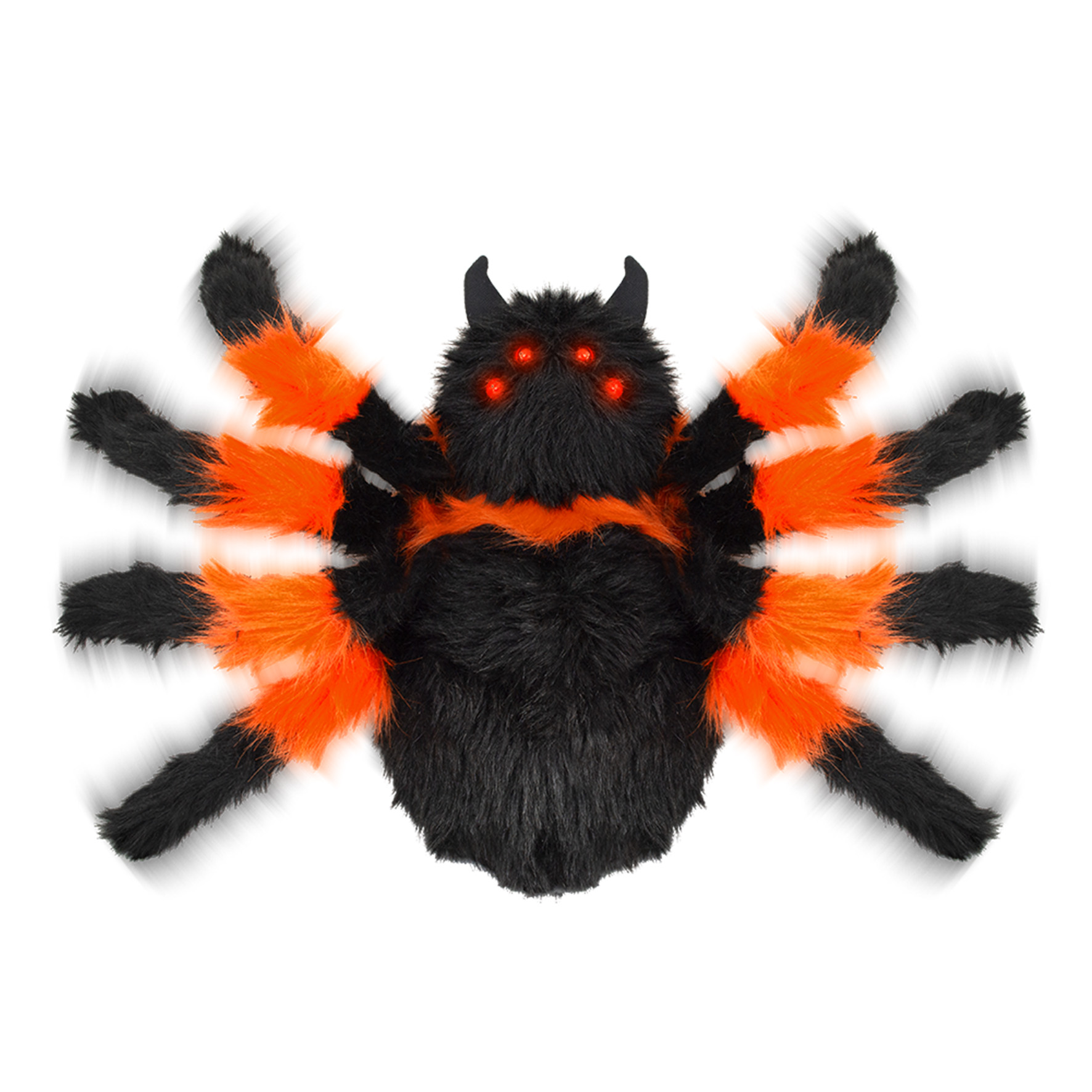 Animated Furry Spider Halloween Decoration