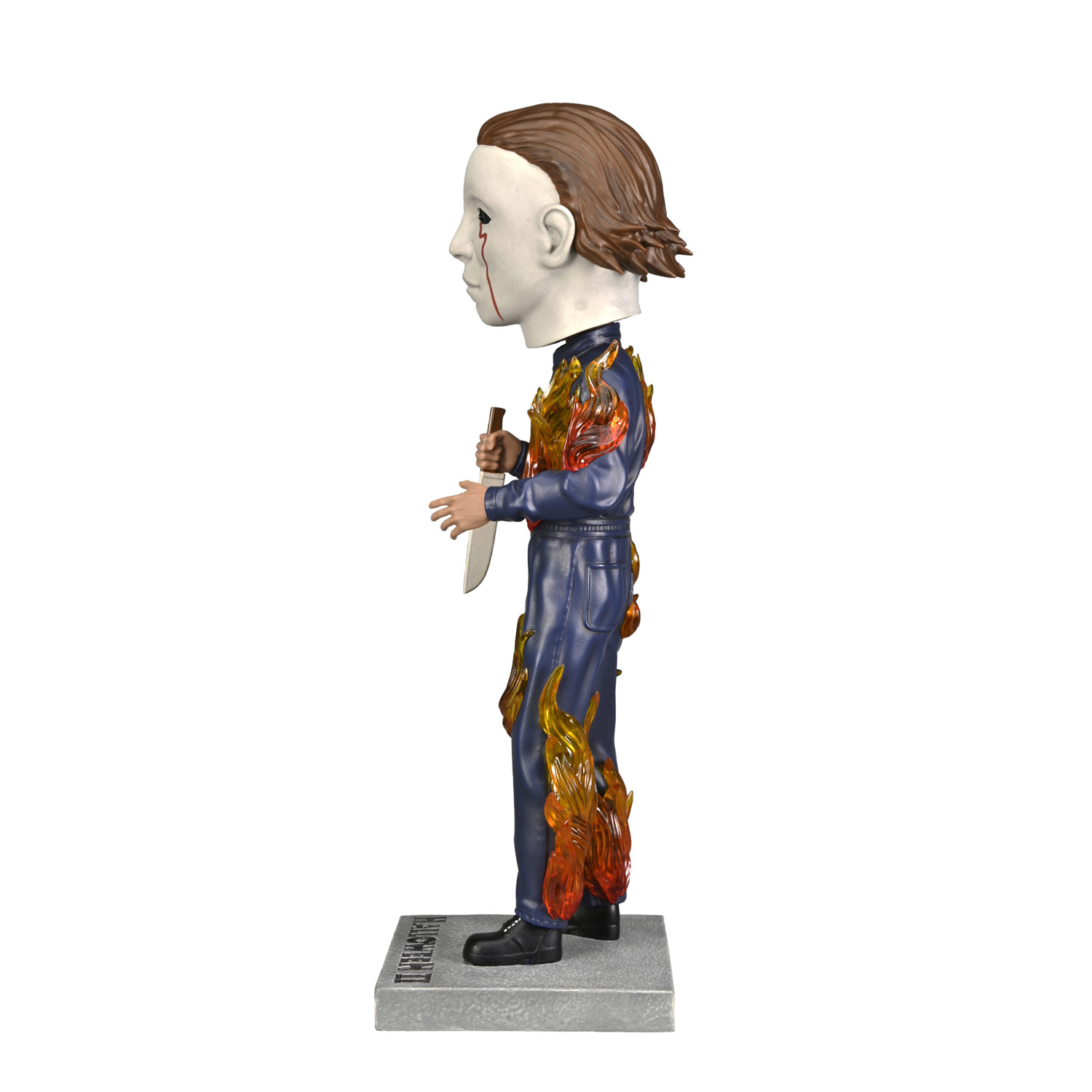 NECA Halloween 2 Michael Myers Head Knocker (On Fire)