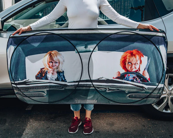 Child's Play Chucky Car Sun Shade