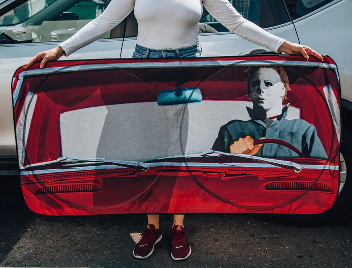 Halloween Michael Myers Car Sun Shade