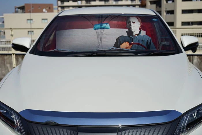 Halloween Michael Myers Car Sun Shade