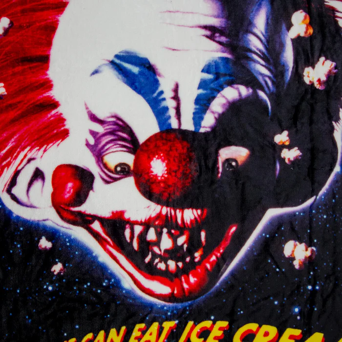 Killer Klowns From Outer Space Original Poster Blanket