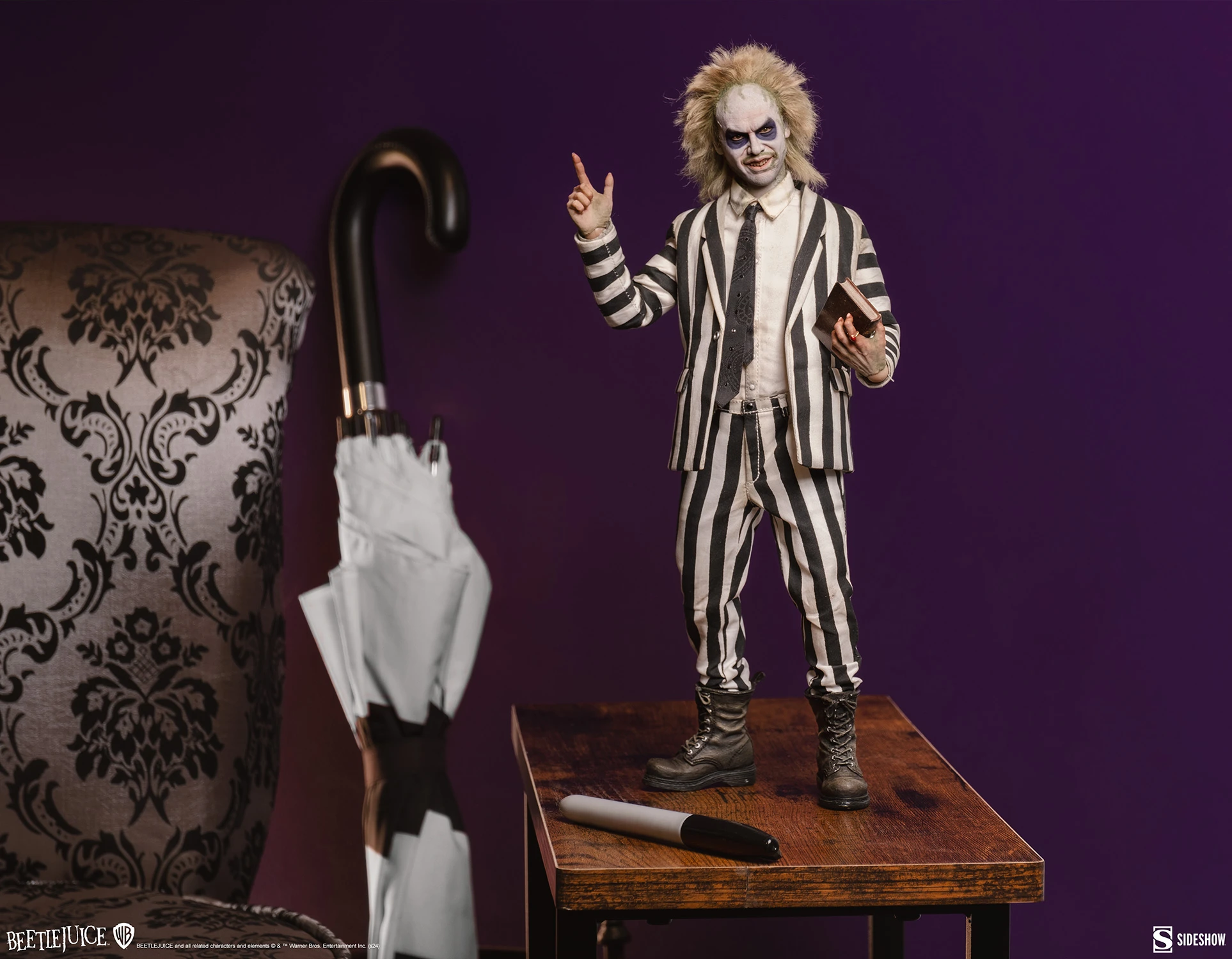 Sideshow Collectibles Beetlejuice 1/6 Scale Action Figure