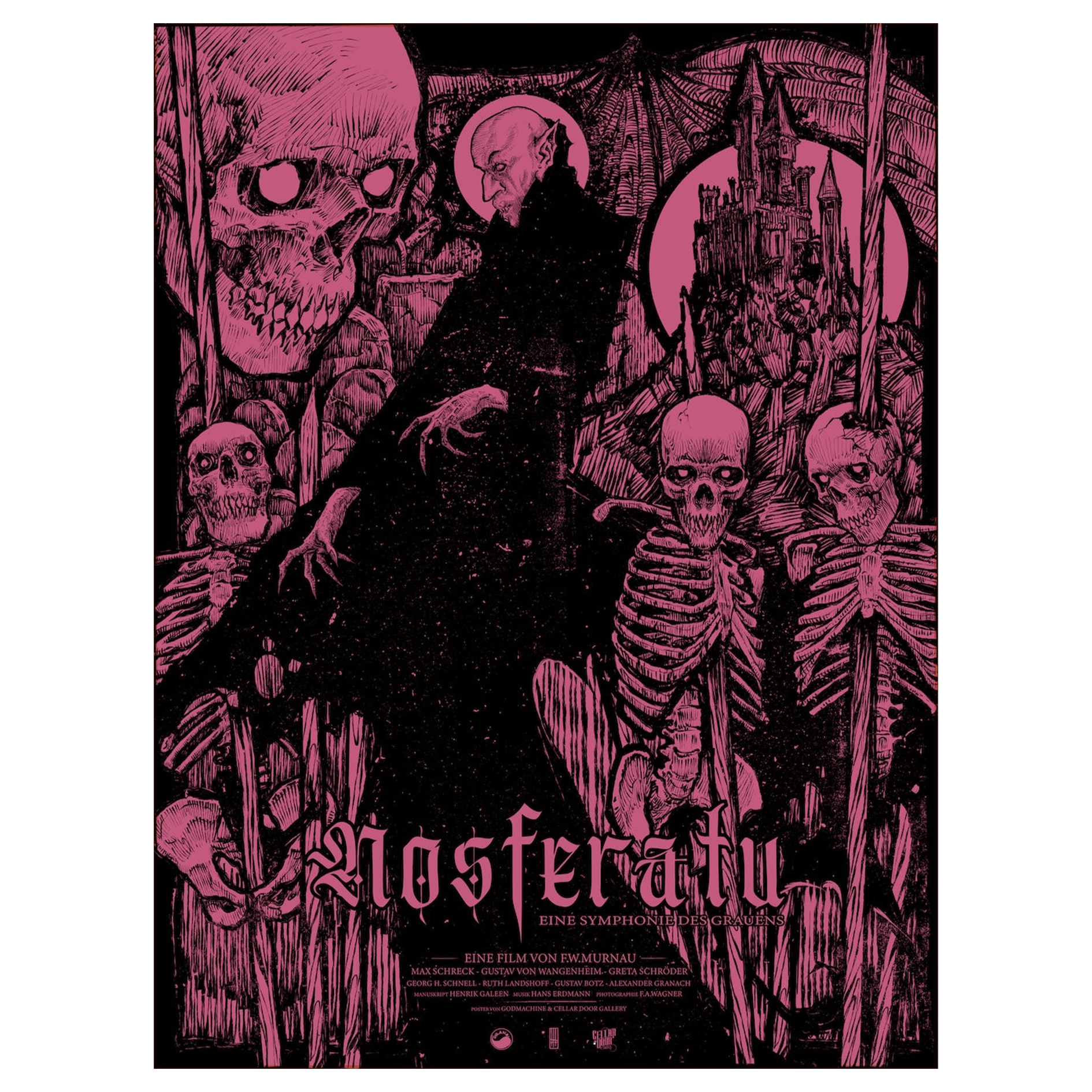 Nosfersatu Screen Print Poster - Barbie