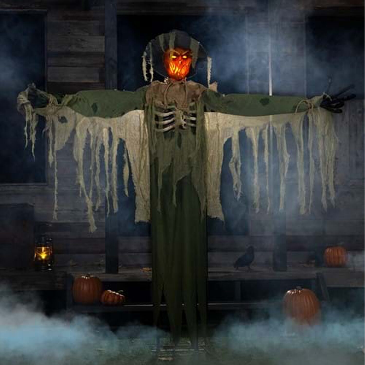 6,5 Fuß Wackel-Kürbis-Halloween-Animatronic