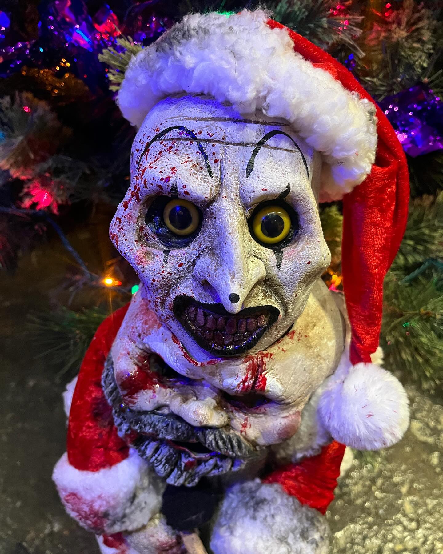 Forevermore Doll - Terrifier Art the Clown Christmas Santa Version