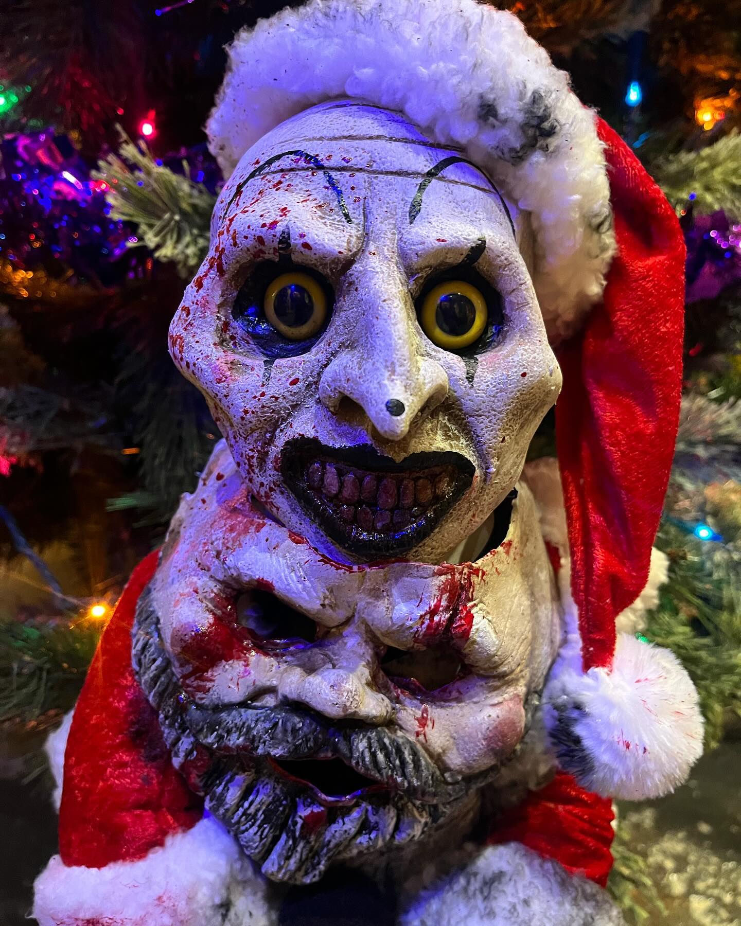 Forevermore Doll - Terrifier Art the Clown Christmas Santa Version