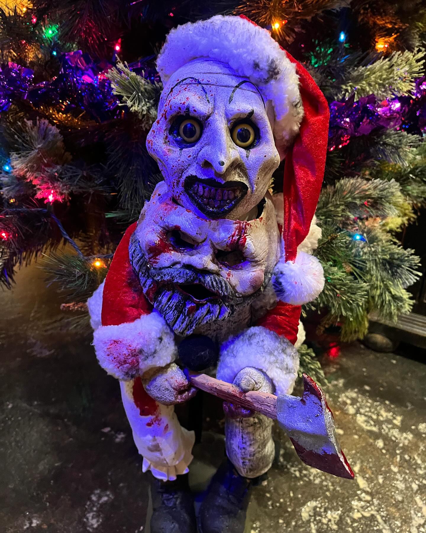 Forevermore Doll - Terrifier Art the Clown Christmas Santa Version