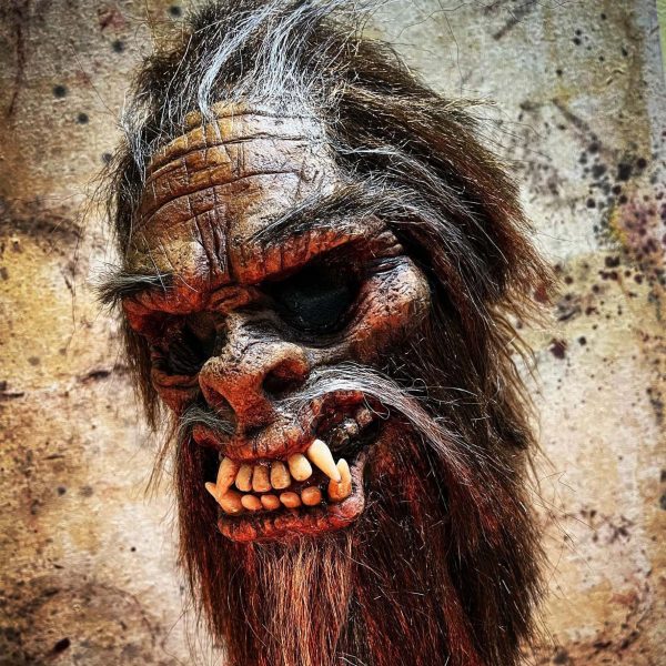 Pumpkin Pulp Squatchy Bigfoot Mask