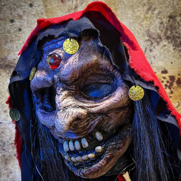 Pumpkin Pulp Fortune Teller Mask