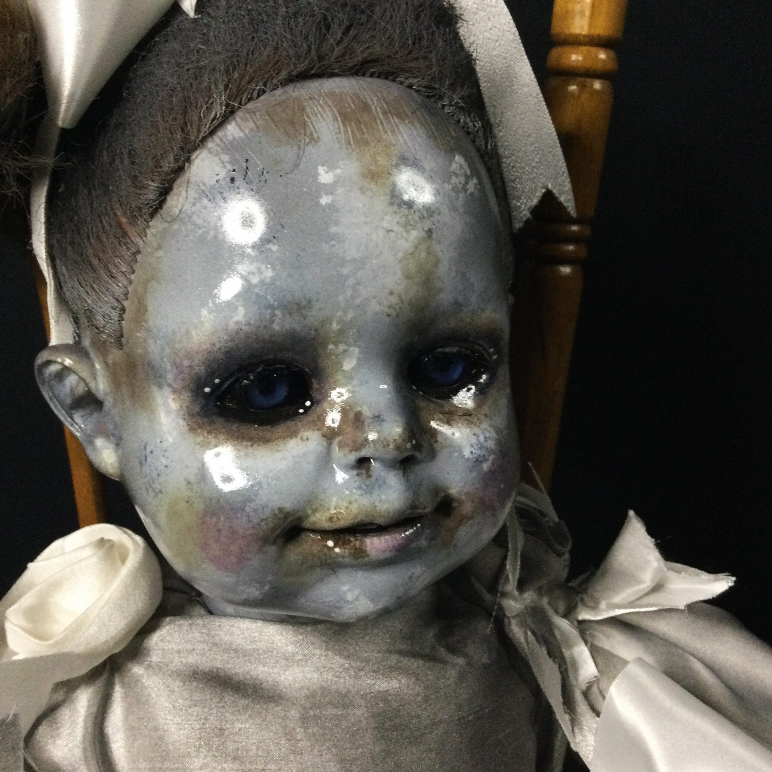 OOAK Gothic Horror Doll - Ghostly Gemma