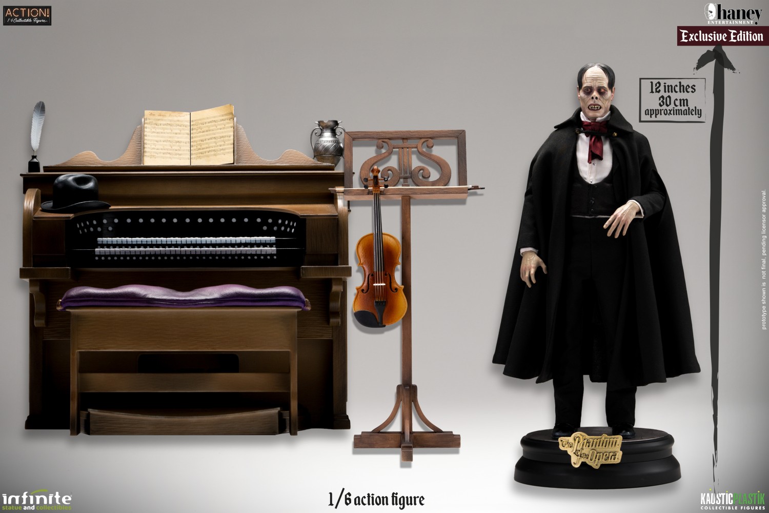 Infinite Statues Lon Chaney As Phantom of the Opera 1/6 Action Figure - Web Exclusive