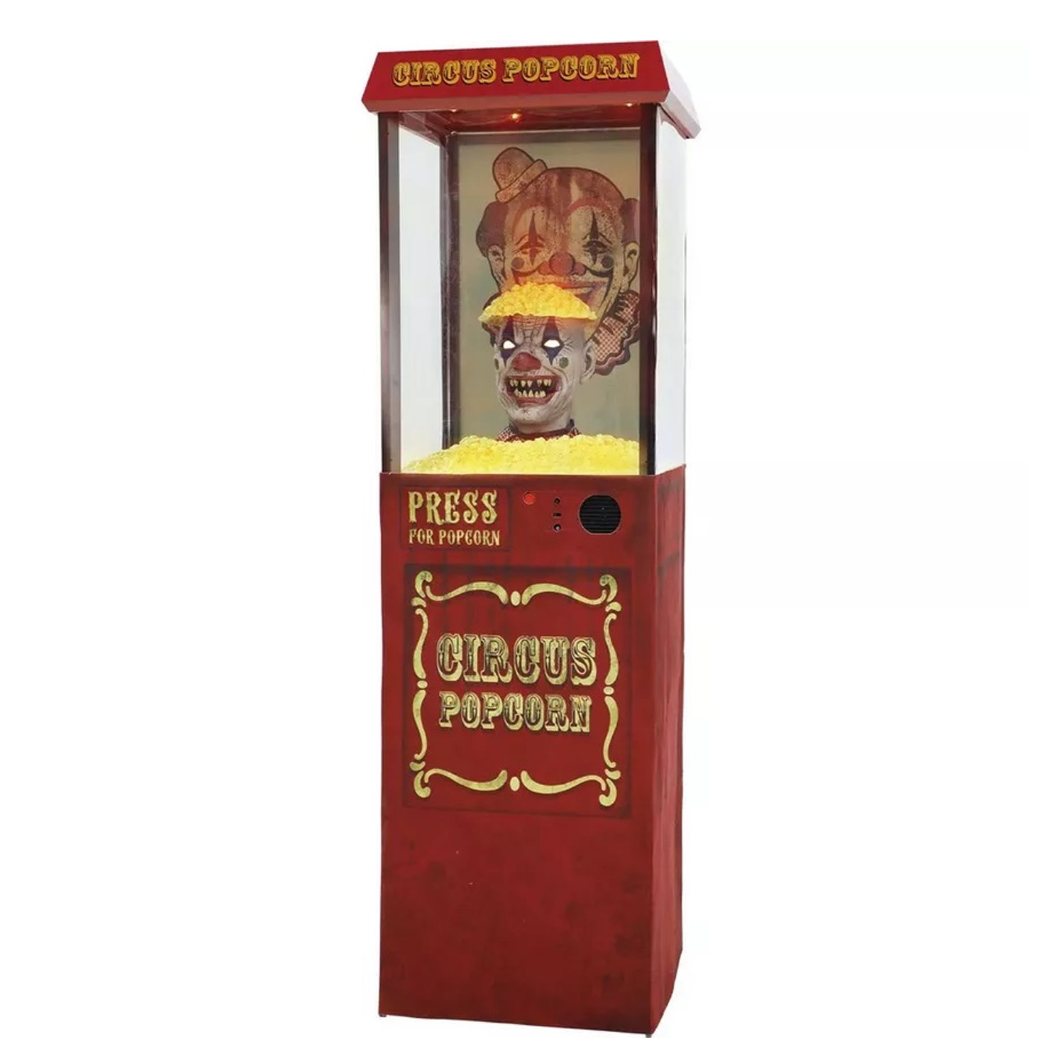 Popcorn Popper Clown Animated Prop